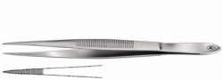 FINE DISSECTING FORCEPS 80MM            