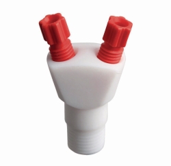 Collectors for tube connector for SafetyWasteCaps