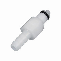 Slika Quick-lock coupling plugs with valve, PMC Series, Acetal