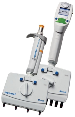 Slika Electronic Multichannel pipettes Eppendorf Xplorer<sup>&reg;</sup> plus Move It<sup>&reg;</sup>