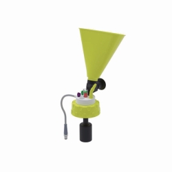 Slika b.safe Waste Caps, PP, with electronic fill level control and filling funnel