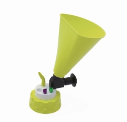 b.safe Waste Caps S 60, PP, with filling funnel