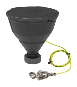 Slika Safety funnel, V2.0, HDPE, electrostatic conductive