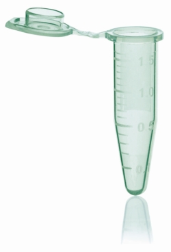 Reaction tubes with attached lid, PP, BIO-CERT&reg; PCR QUALITY