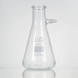 Slika LLG-Filter flasks with nozzle, borosilicate glass 3.3