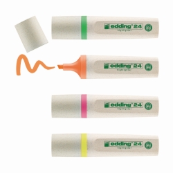 Slika Highlighter edding 24 EcoLine, set of 4 assorted