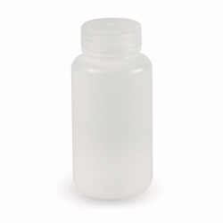 LLG-Wide mouth bottle, HDPE, round