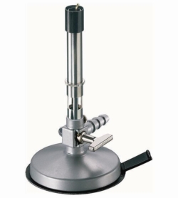 Bunsen burners with gas tap