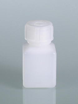 Slika Narrow mouth square bottles, HDPE