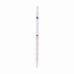 Slika Graduated pipettes for tissue culture, clear glass, amber stain graduation
