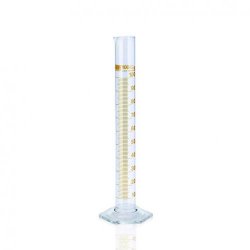 Slika Measuring Cylinder, DURAN<sup>&reg;</sup>, class A, Blue Graduation