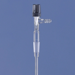 Slika Gas inlet tube with valve stopcock, DURAN<sup>&reg;</sup> tubing