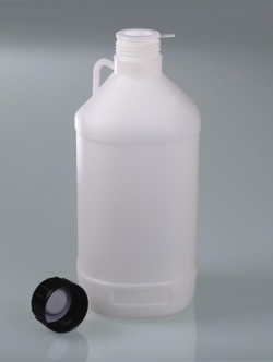 Slika Bottles with screw cap, HDPE, with UN approval