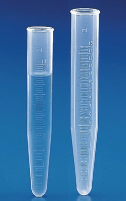 Slika Graduated centrifuge tubes, conical, PP