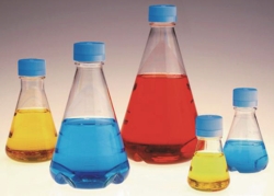 Disposable Erlenmeyer Flasks Nalgene&trade; with vented closure, Type 4115, 4116, PETG, sterile