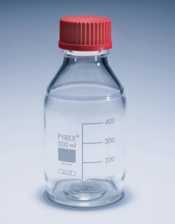 Laboratory bottles, Media-lab, PYREX<sup>&reg;</sup>, with heat resistant screw cap