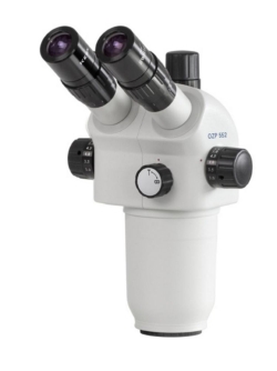 Stereo zoom microscope heads