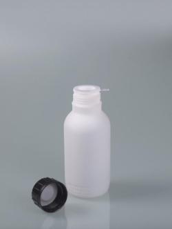 Slika Bottles with screw cap, HDPE, with UN approval