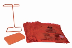 Slika Benchtop holder and biohazard bags set