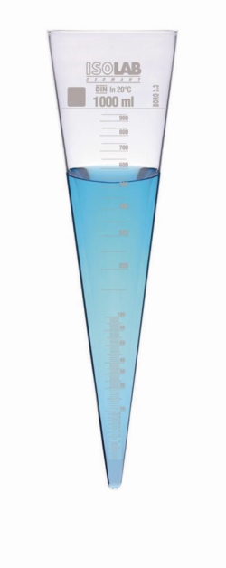 Imhoff Sedimentation cones, borosilicate glass 3.3
