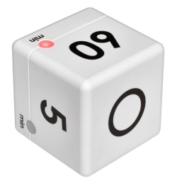 Slika Short period timer CUBE TIMER, white