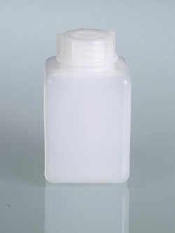 Slika Narrow mouth square bottles, HDPE