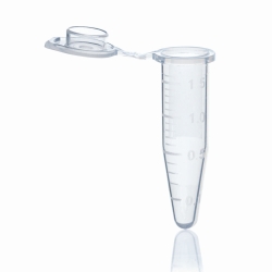 Reaction tubes with attached lid, PP, BIO-CERT&reg; PCR QUALITY