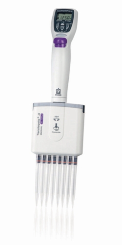 Slika Multichannel microliter pipettes Transferpette<sup>&reg;</sup>-8 / -12 electronic, variable