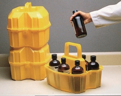 Safety carrier with cover Nalgene&trade;, LDPE