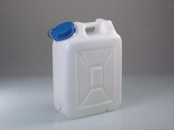 Slika Wide-necked jerrycans, HDPE, without threaded connector