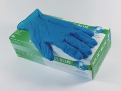 Disposable Gloves Select Blue, Latex