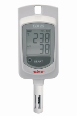 Wireless temperature data logger EBI 25-TH