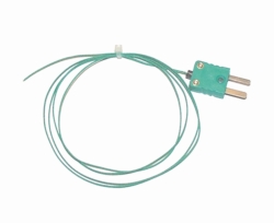 Slika Thermocouple, thermocouple Type K, fibre glass insulated