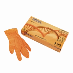 Disposable Gloves SHIELDskin ORANGE NITRILE&trade; 260