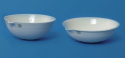 Slika LLG-Evaporating dishes with round bottom, porcelain, medium form