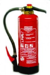 Powder fire extinguisher
