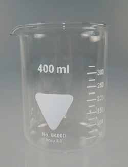 Beakers, Borosilicate glass 3.3, low form