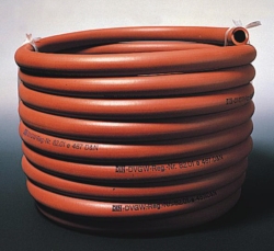 Safety gas hoses, rubber, without reinforcement