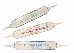 Slika pH buffer solutions in ampoules, technical