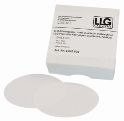 Slika LLG-Filter papers, qualitative, circles, medium fast