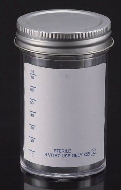 Slika LLG-Sample containers, PS, with metal cap, sterile