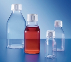 Narrow-mouth bottles without closure series 310 &quot;Clear Grip&quot;, PP