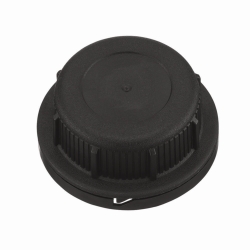 Slika SCREW CAP BLACK, PE-HD, DIN60 SKUB