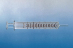 Gas syringes, FORTUNA<sup>&reg;</sup>, soda lime glass, with capillary stopcock