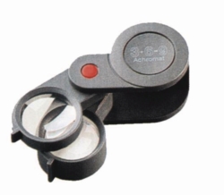 Precision folding magnifiers, plastic