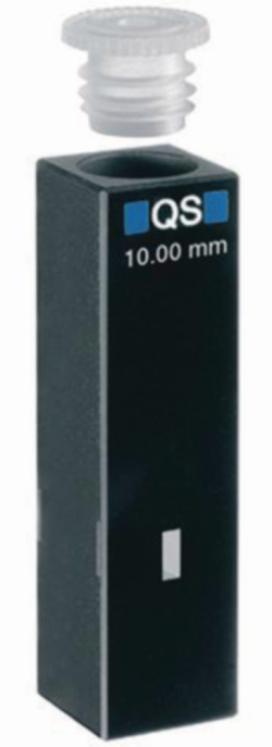 Slika Ultra micro cells for absorption measurement, UV-range, quartz glass High Performance