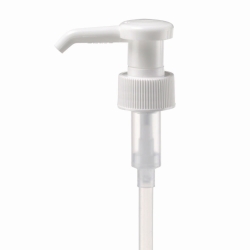 Pump dispenser with reflux valve