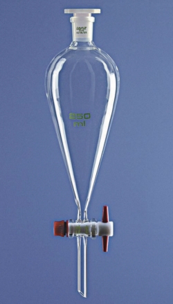 Slika Separating funnels acc. to Squibb, borosilicate glass 3.3