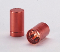 Slika Metal caps, Labocap with handle, Aluminium