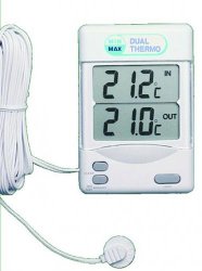 Slika ELECTRON INDOOR / OUTDOOR THERMOMETER